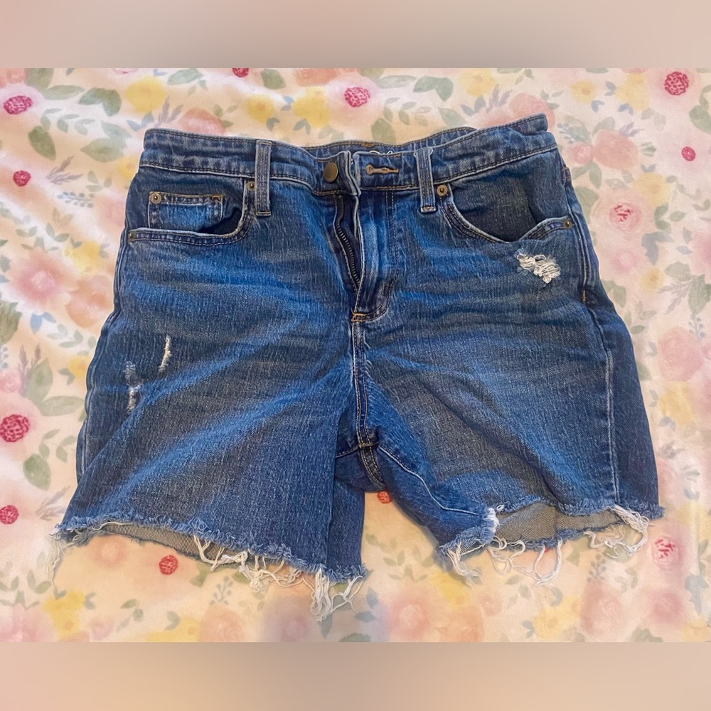 Universal Thread (Target) Distressed Blue Denim Cutoff Shorts